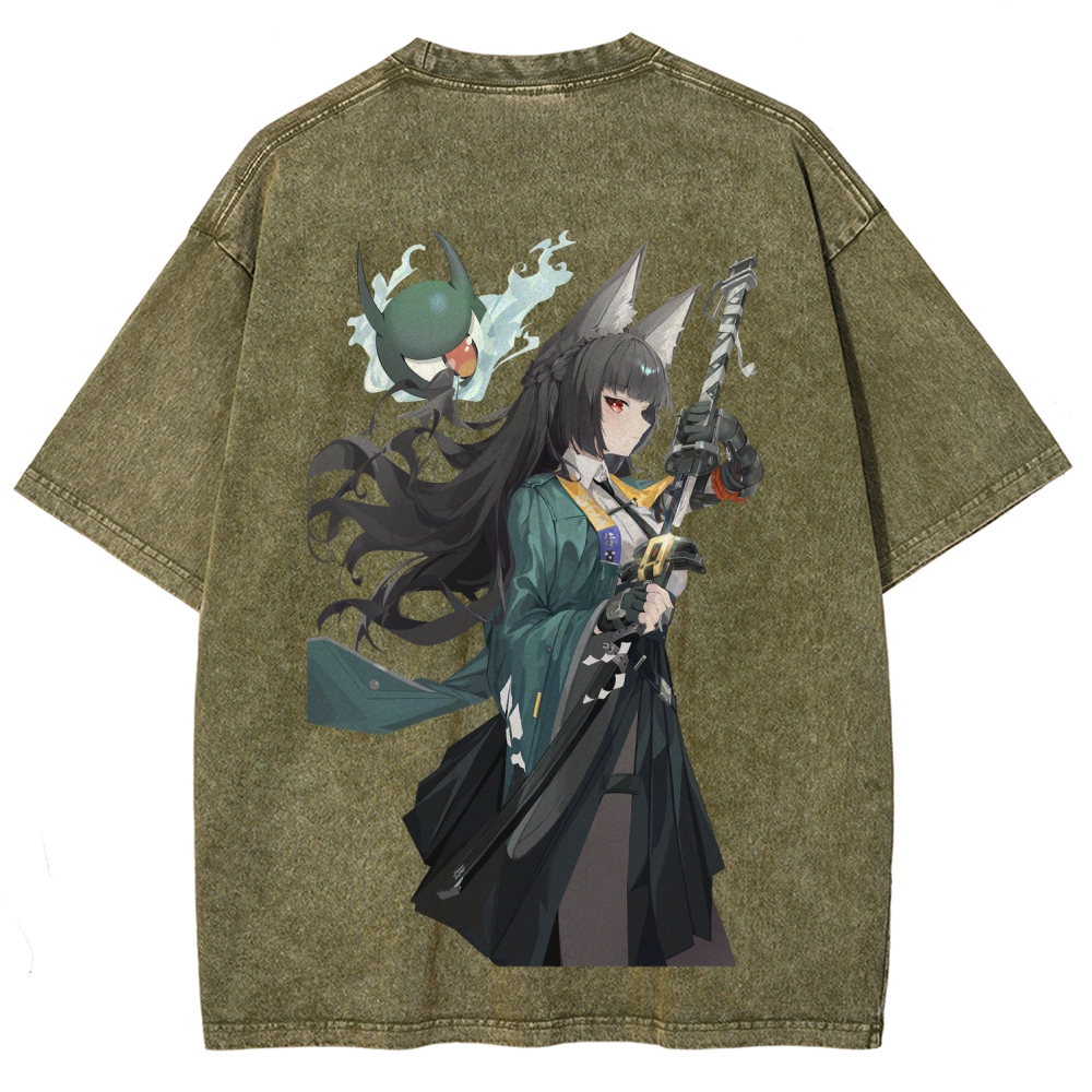 Zenless Zone Zero Unisex Fit Washed T-Shirt 2510016418