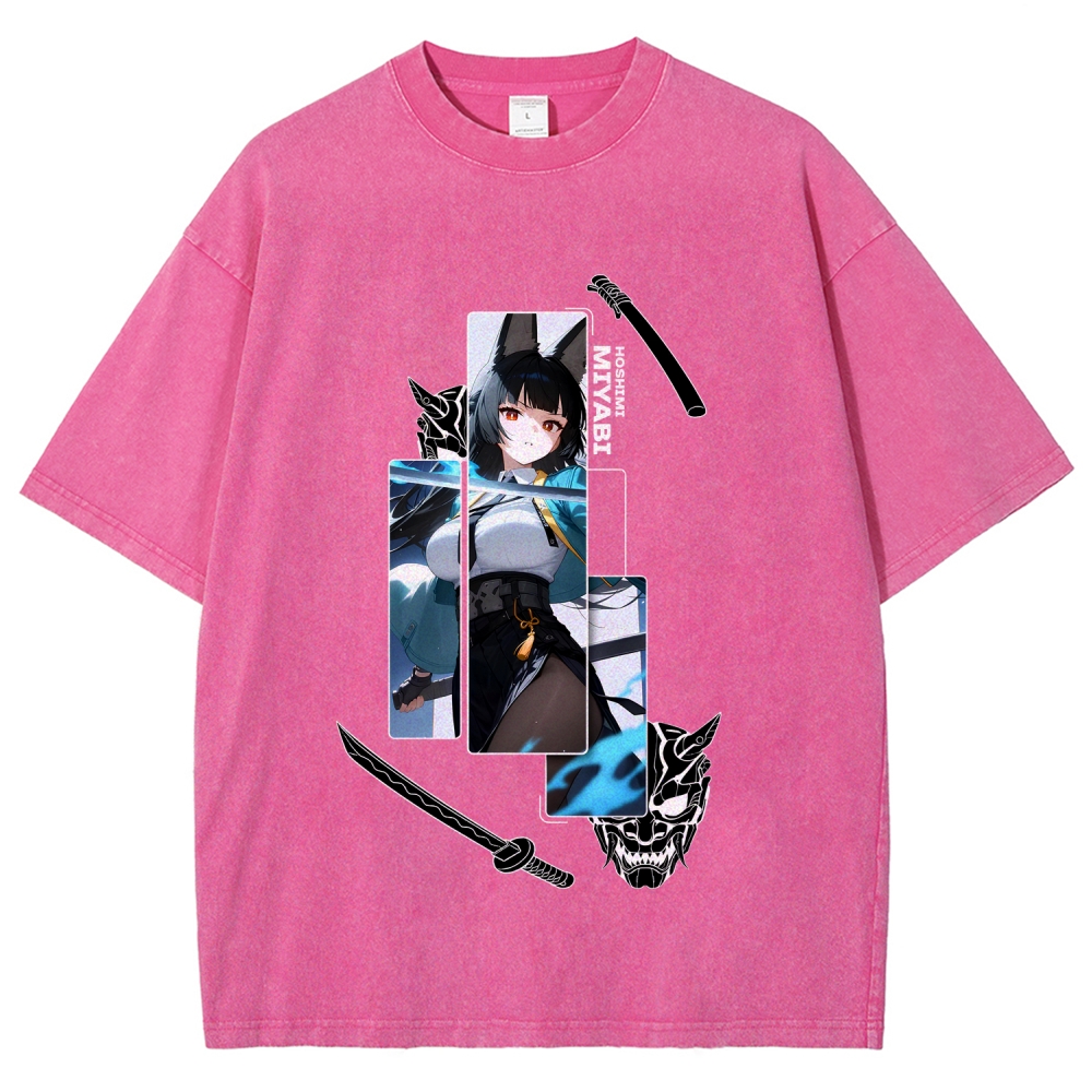 Zenless Zone Zero Unisex Fit Washed T-Shirt 2510016418