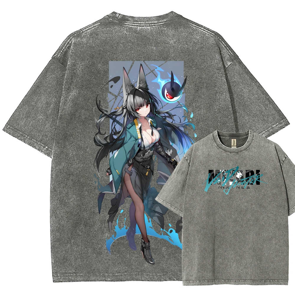 Zenless Zone Zero Unisex Fit Washed T-Shirt 2510016429