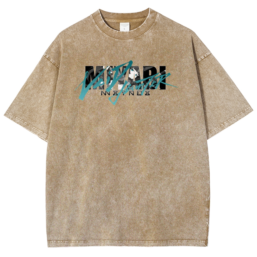 Zenless Zone Zero Unisex Fit Washed T-Shirt 2510016429