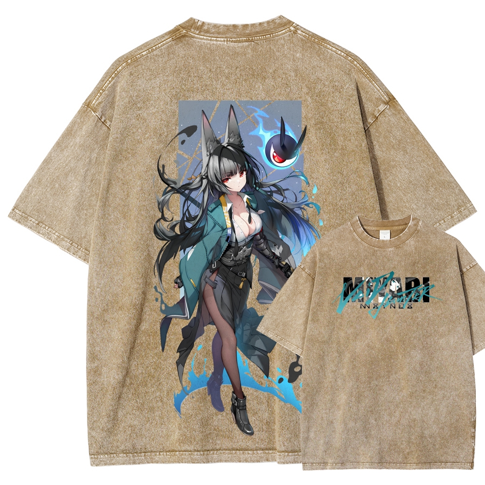 Zenless Zone Zero Unisex Fit Washed T-Shirt 2510016429