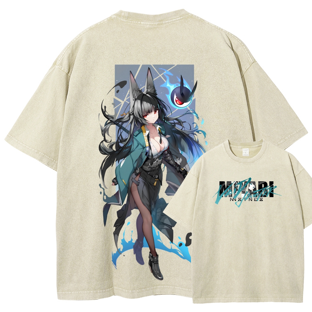 Zenless Zone Zero Unisex Fit Washed T-Shirt 2510016429