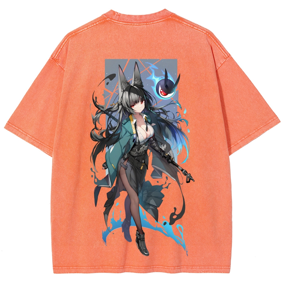 Zenless Zone Zero Unisex Fit Washed T-Shirt 2510016429