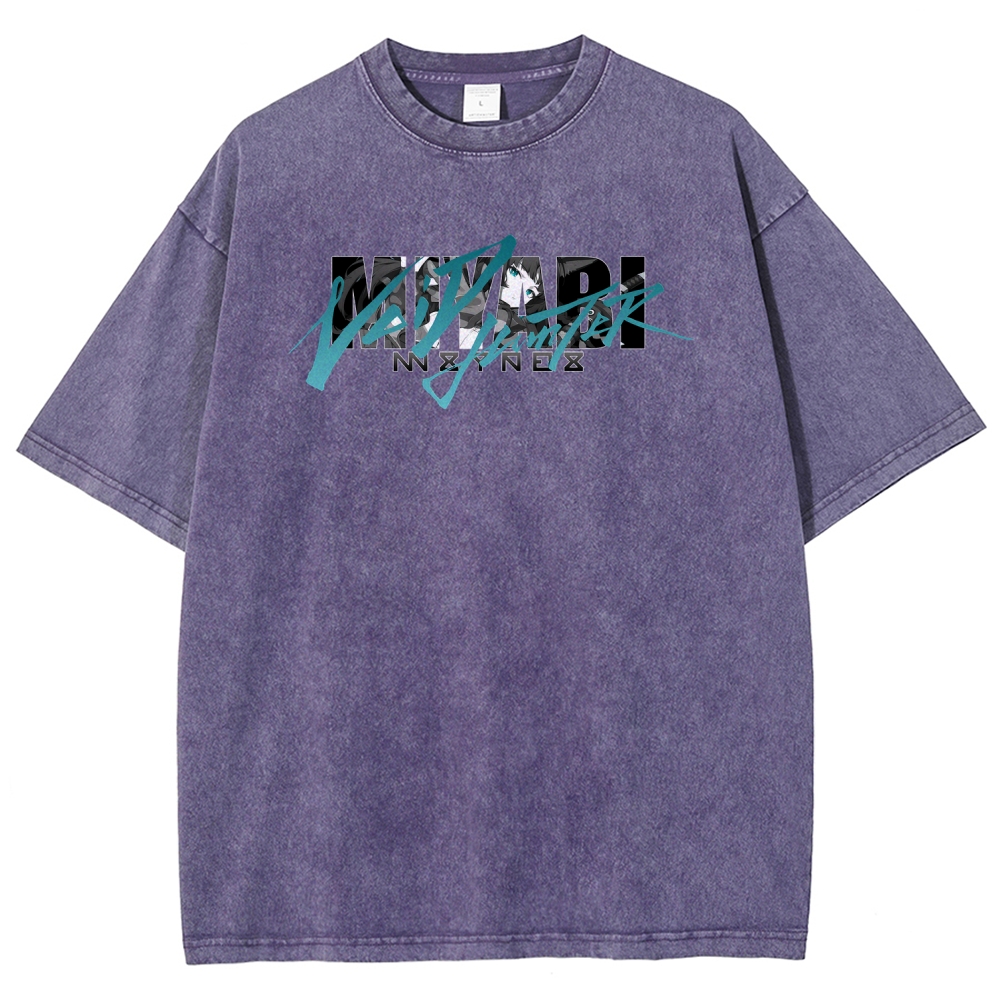 Zenless Zone Zero Unisex Fit Washed T-Shirt 2510016429