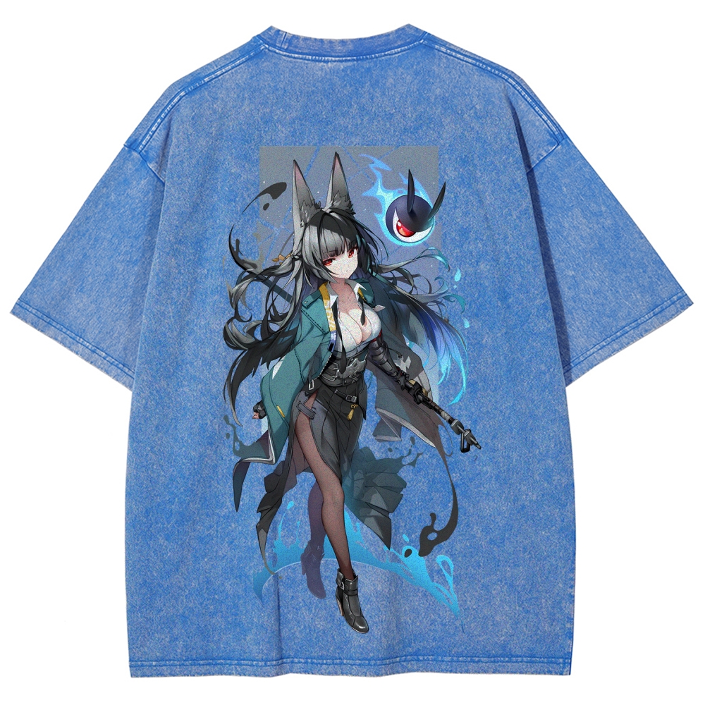 Zenless Zone Zero Unisex Fit Washed T-Shirt 2510016429