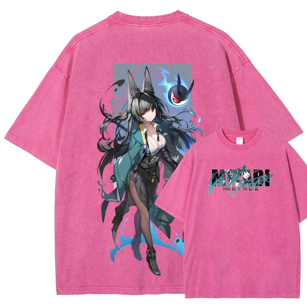 Zenless Zone Zero Unisex Fit Washed T-Shirt 2510016429