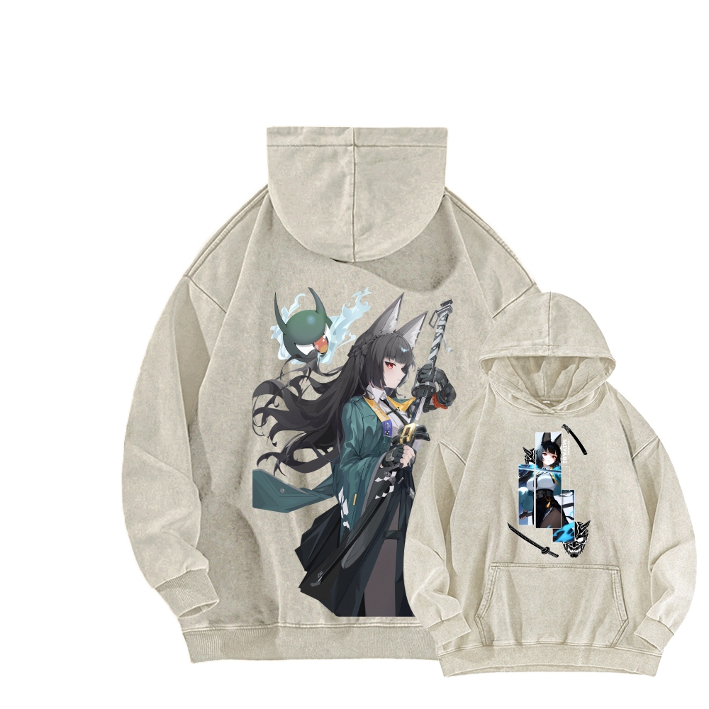 Zenless Zone Zero Unisex washed sweatshirts 2510016442