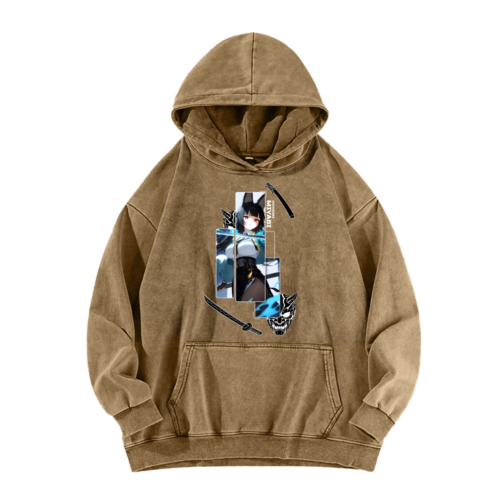 Zenless Zone Zero Unisex washed sweatshirts 2510016442