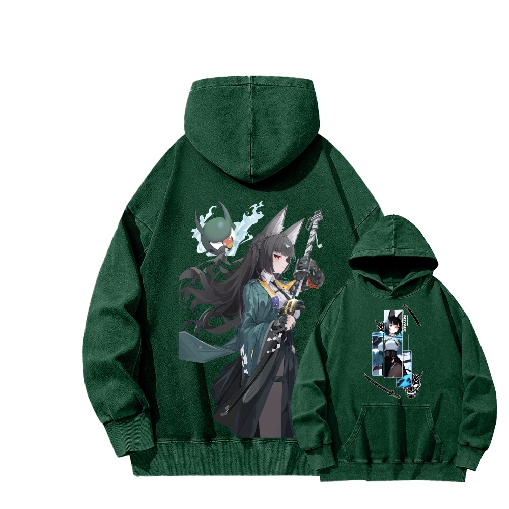 Zenless Zone Zero Unisex washed sweatshirts 2510016442