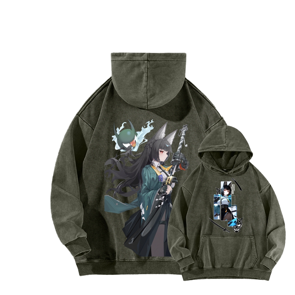 Zenless Zone Zero Unisex washed sweatshirts 2510016442