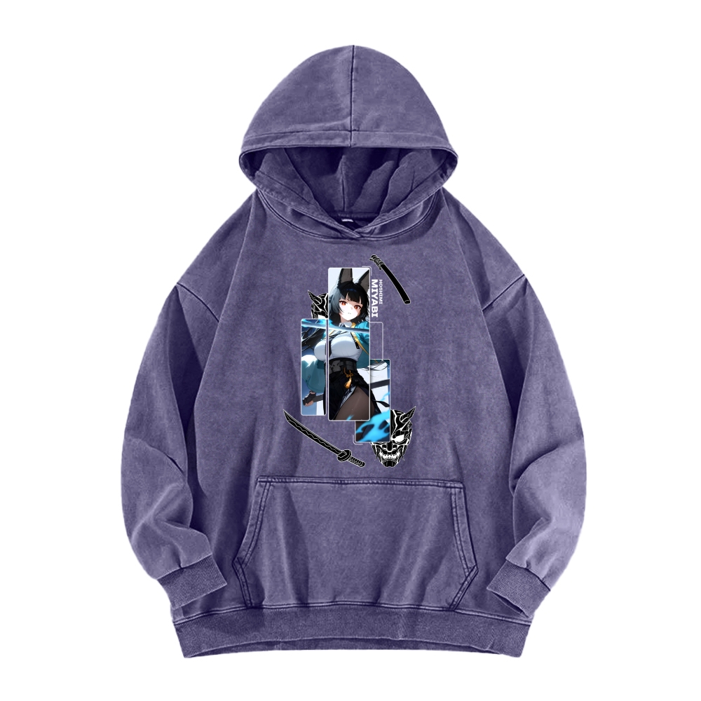 Zenless Zone Zero Unisex washed sweatshirts 2510016442