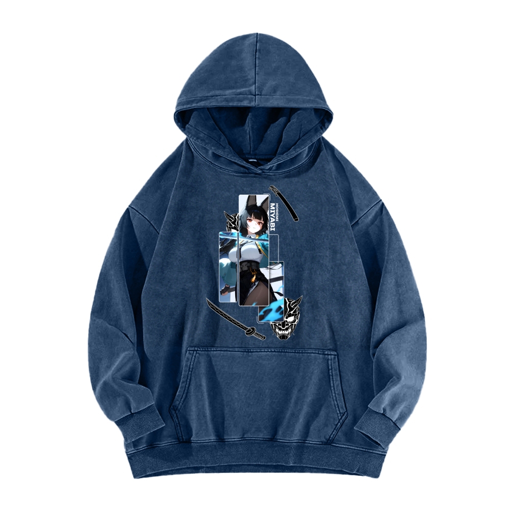 Zenless Zone Zero Unisex washed sweatshirts 2510016442