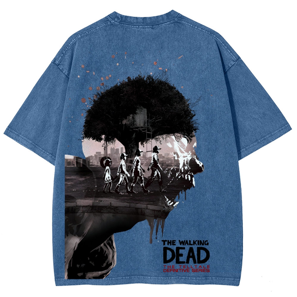 The Walking Dead Unisex Fit Washed T-Shirt 2510017523