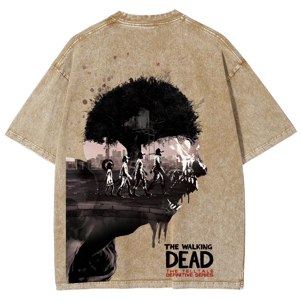 The Walking Dead Unisex Fit Washed T-Shirt 2510017523