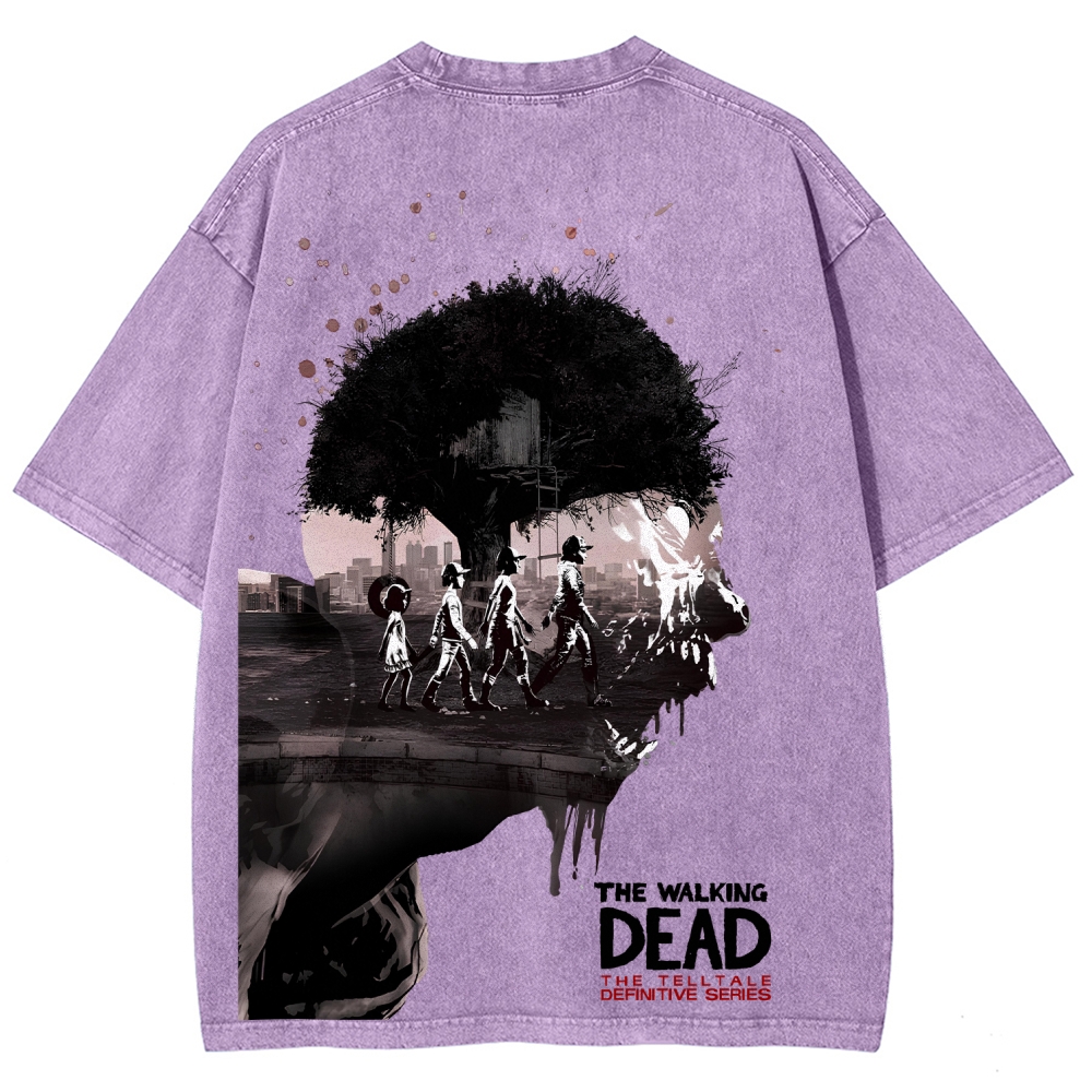 The Walking Dead Unisex Fit Washed T-Shirt 2510017523