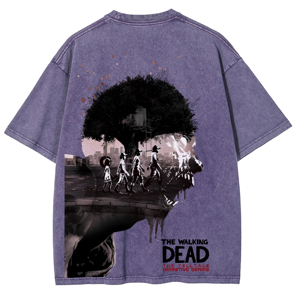 The Walking Dead Unisex Fit Washed T-Shirt 2510017523