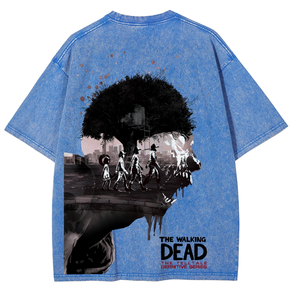 The Walking Dead Unisex Fit Washed T-Shirt 2510017523