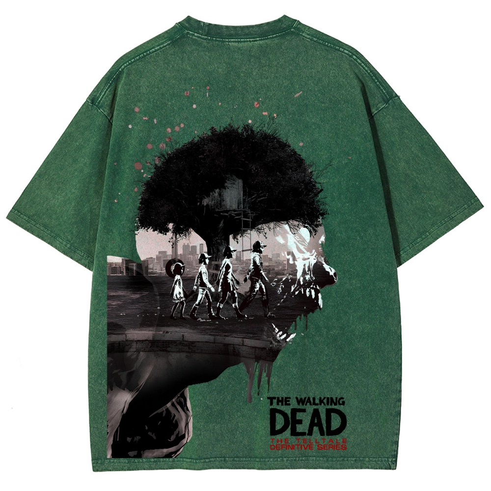 The Walking Dead Unisex Fit Washed T-Shirt 2510017523