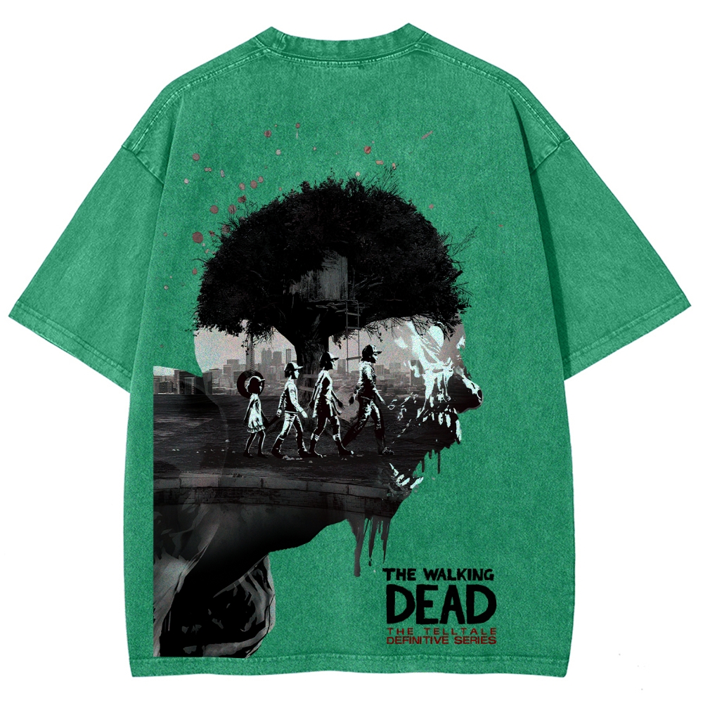 The Walking Dead Unisex Fit Washed T-Shirt 2510017523