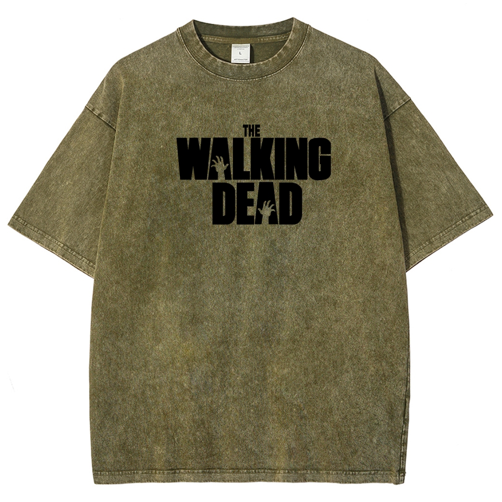 The Walking Dead Unisex Fit Washed T-Shirt 2510017523