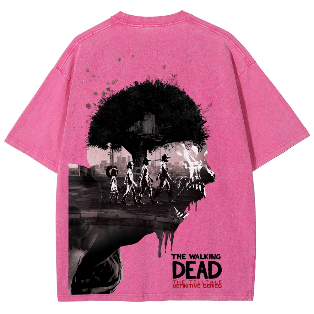 The Walking Dead Unisex Fit Washed T-Shirt 2510017523