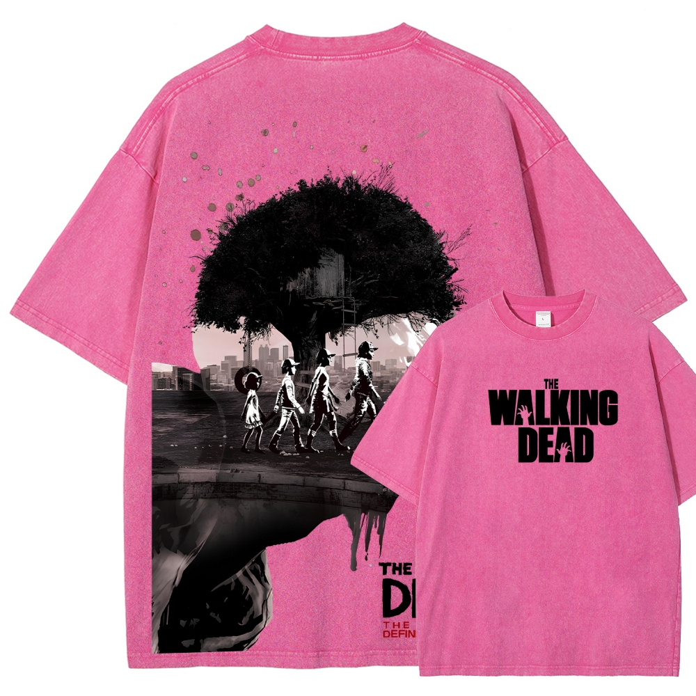 The Walking Dead Unisex Fit Washed T-Shirt 2510017523