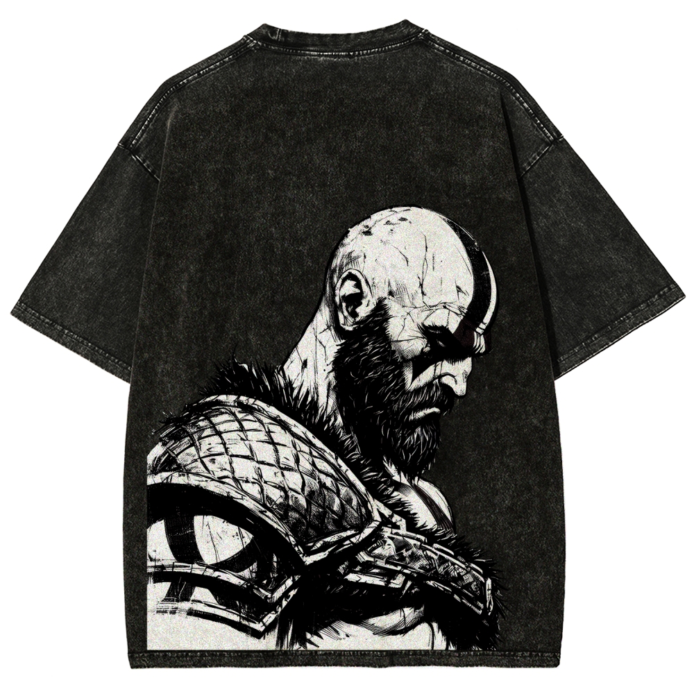 god-of-war Unisex Fit Washed T-Shirt 2510018661