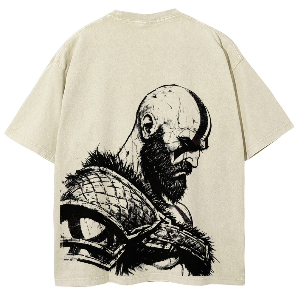 god-of-war Unisex Fit Washed T-Shirt 2510018661