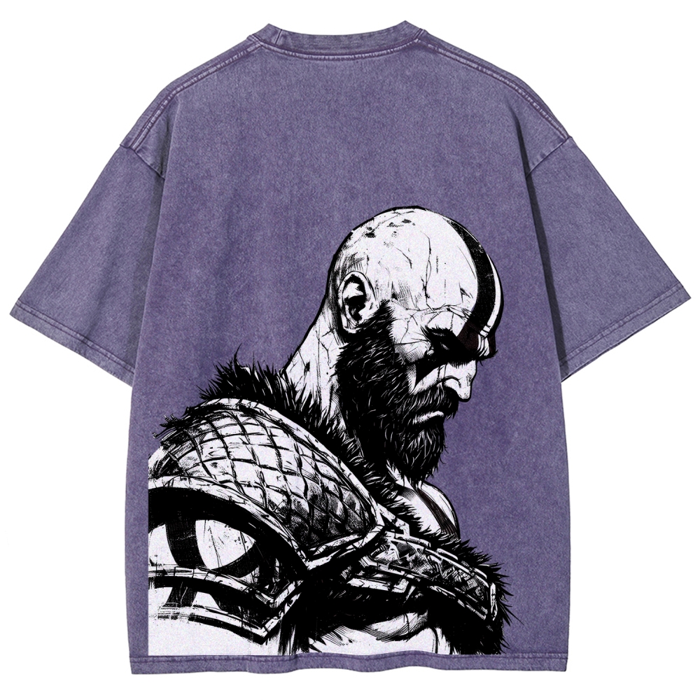 god-of-war Unisex Fit Washed T-Shirt 2510018661