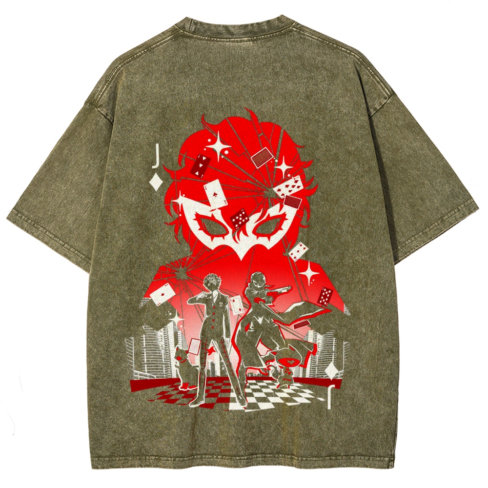 Persona Unisex Fit Washed T-Shirt 2510018935