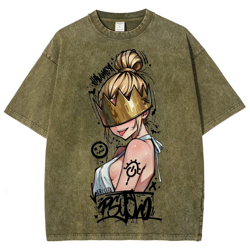 Unisex Fit Washed T-Shirt 2510020729