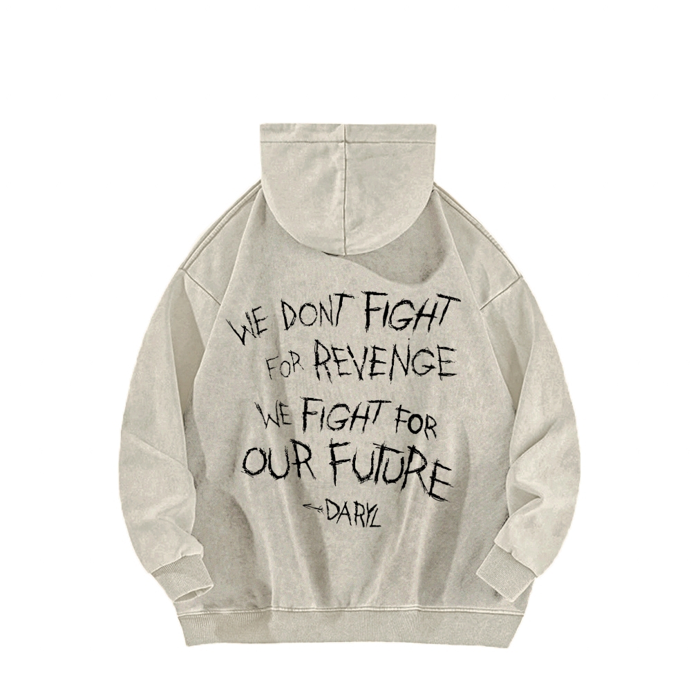 The Walking Dead Daryl Unisex washed sweatshirts 2510020855