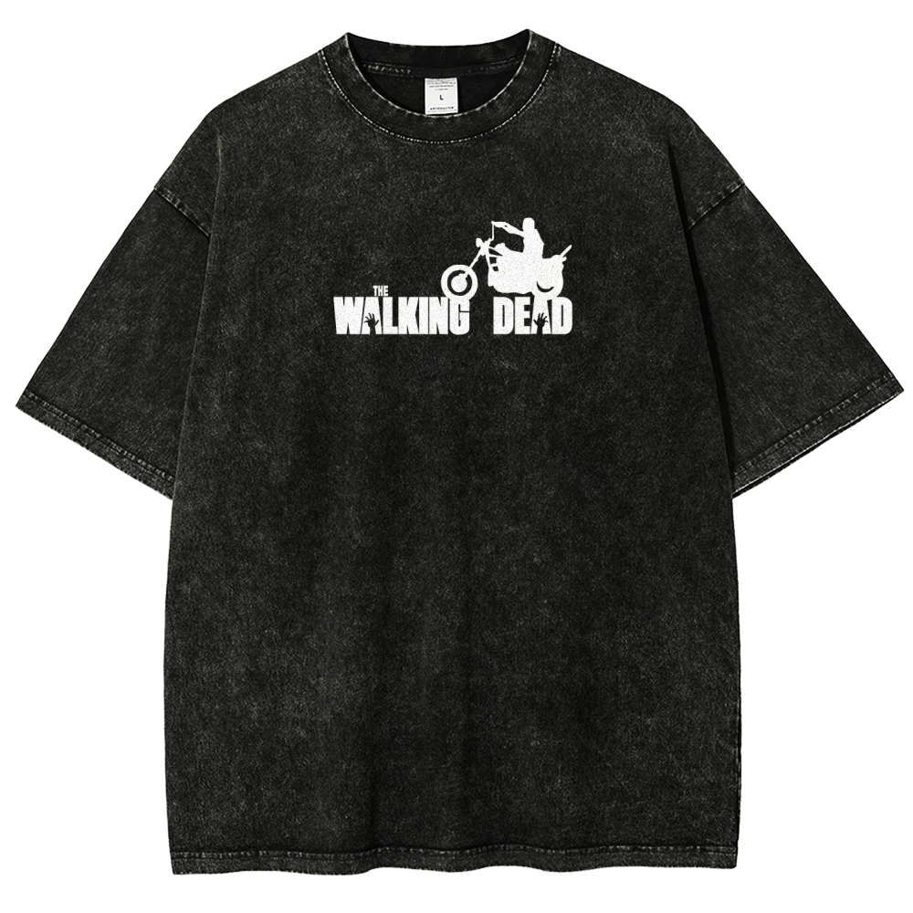 The Walking Dead Daryl Unisex Fit Washed T-Shirt 2510020900