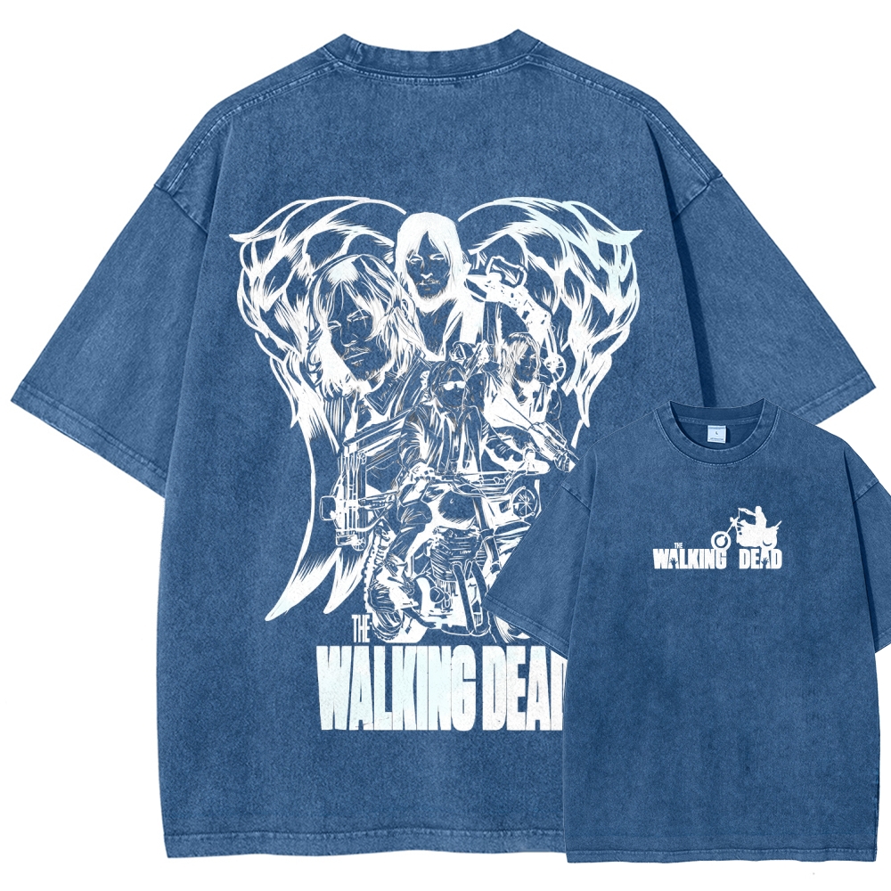 The Walking Dead Daryl Unisex Fit Washed T-Shirt 2510020900