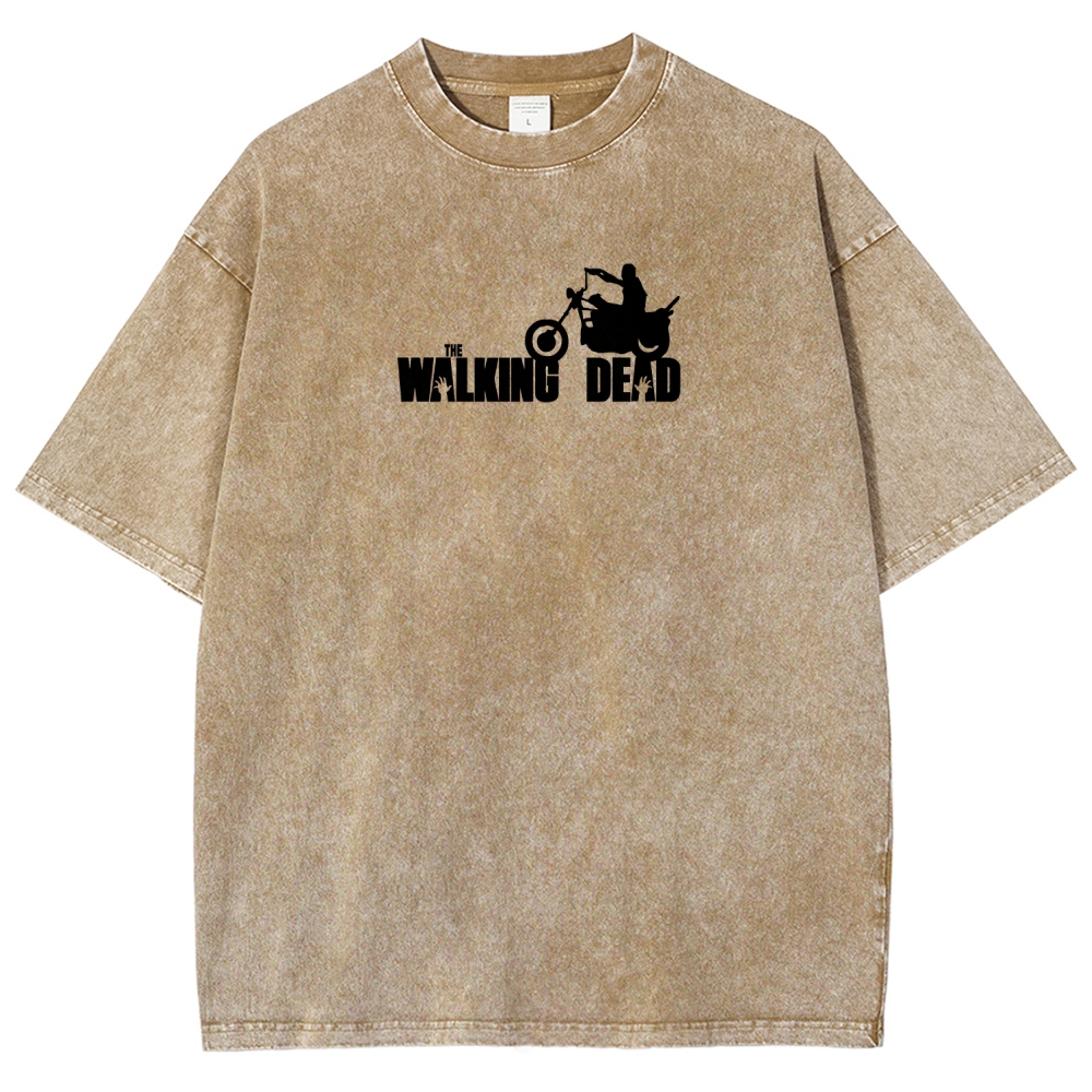 The Walking Dead Daryl Unisex Fit Washed T-Shirt 2510020900