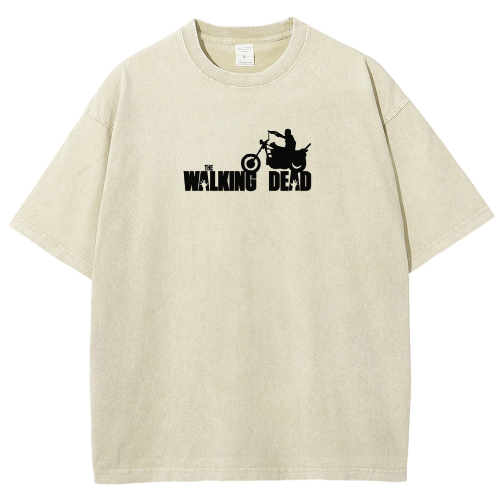 The Walking Dead Daryl Unisex Fit Washed T-Shirt 2510020900