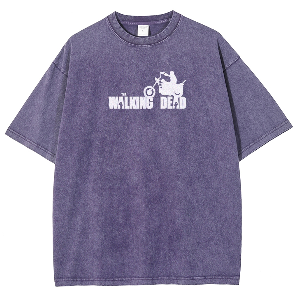 The Walking Dead Daryl Unisex Fit Washed T-Shirt 2510020900