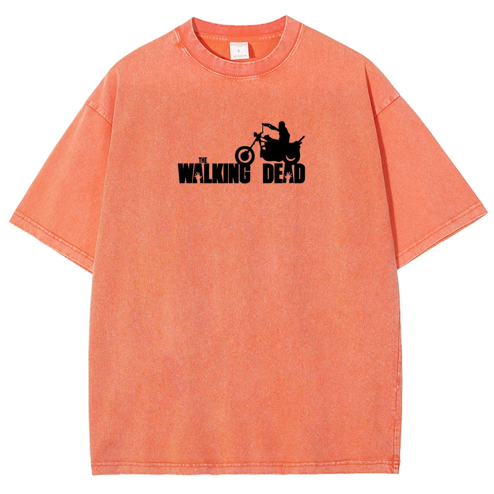 The Walking Dead Daryl Unisex Fit Washed T-Shirt 2510020900