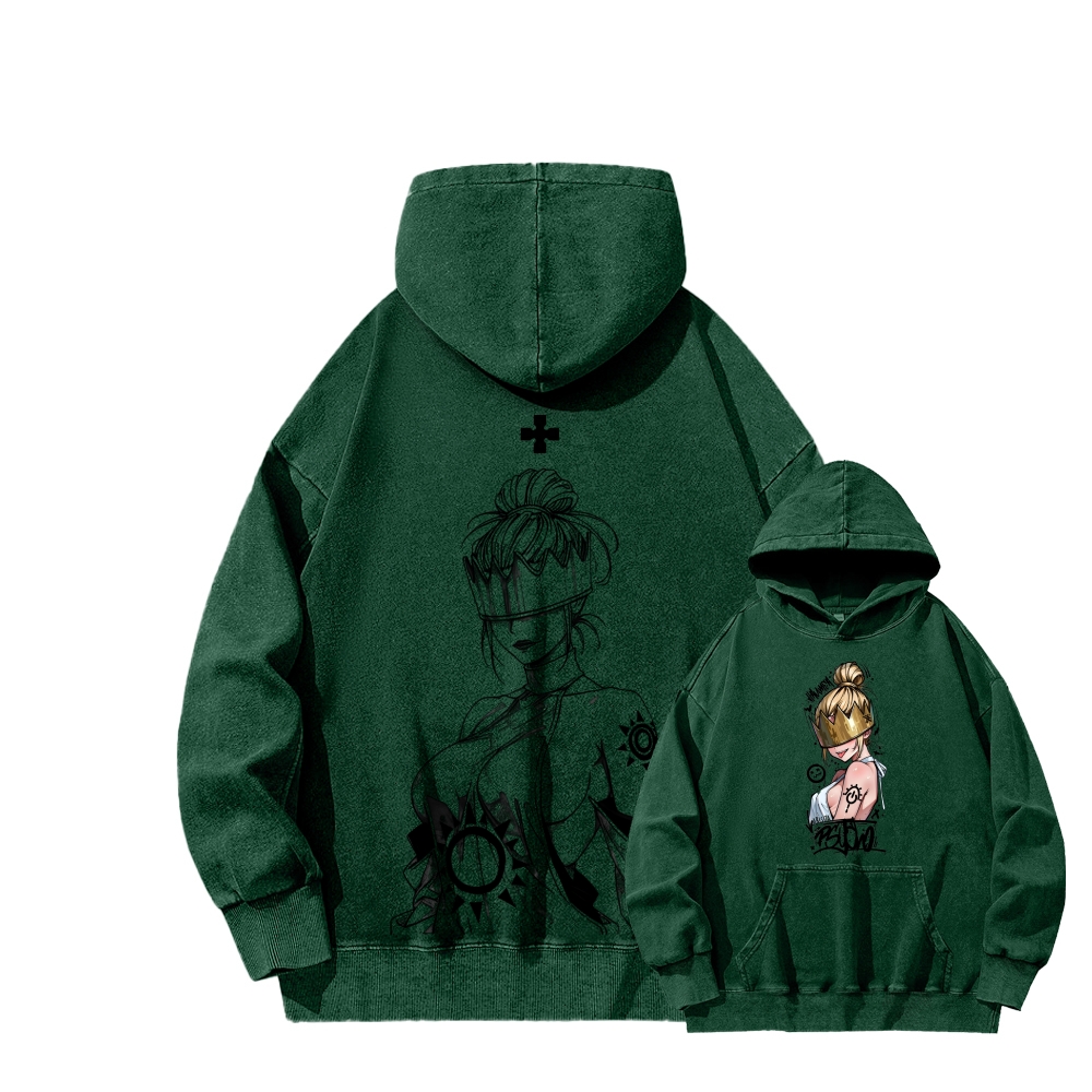 Fire Force Unisex washed sweatshirts 2511000741