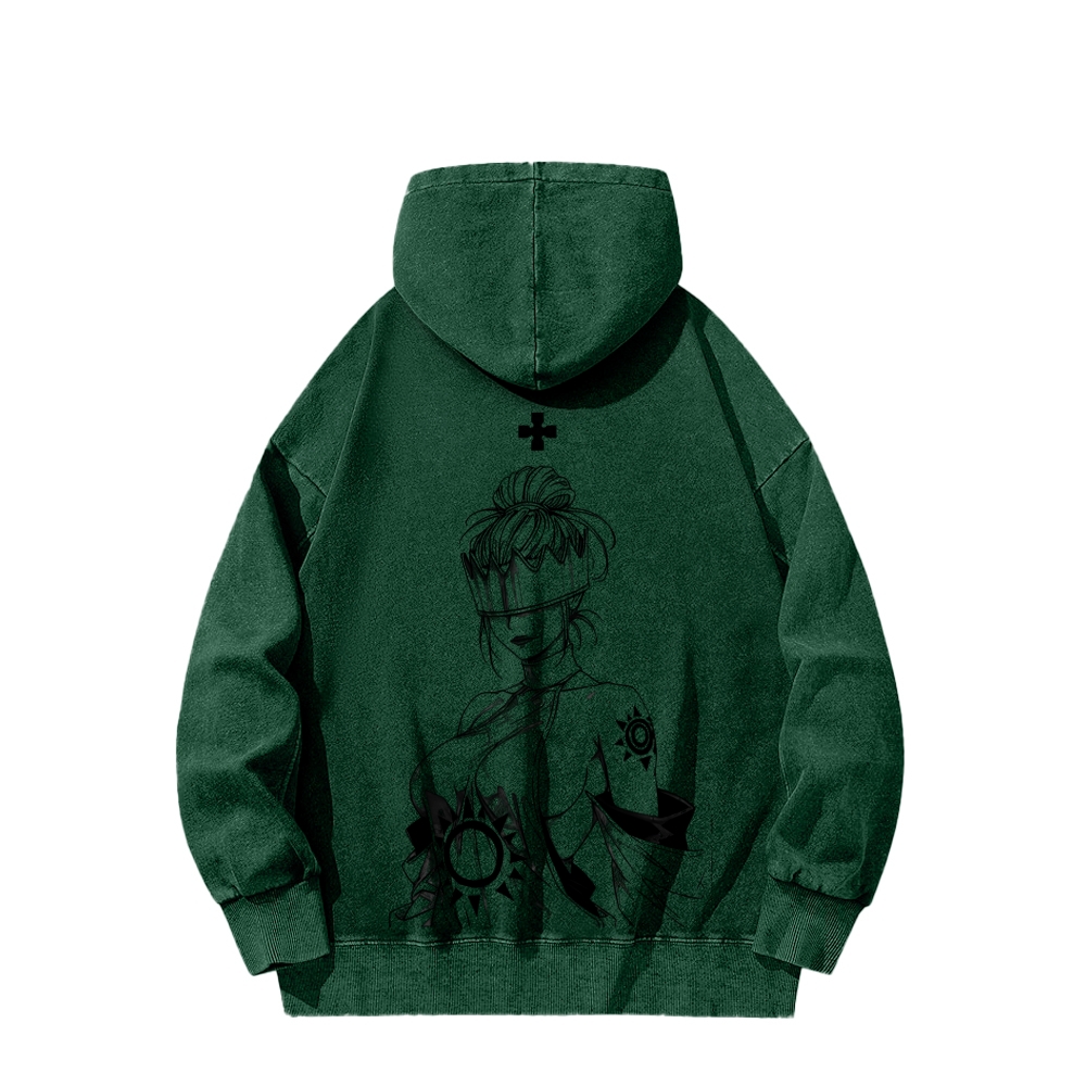 Fire Force Unisex washed sweatshirts 2511000741