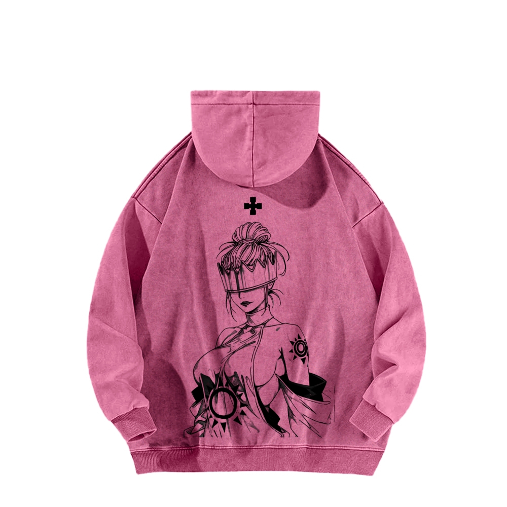 Fire Force Unisex washed sweatshirts 2511000741