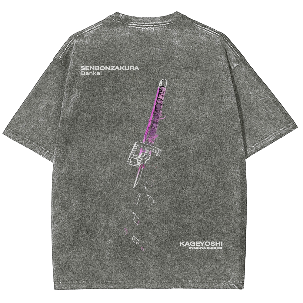 Bleach Unisex Fit Washed T-Shirt 2511000761