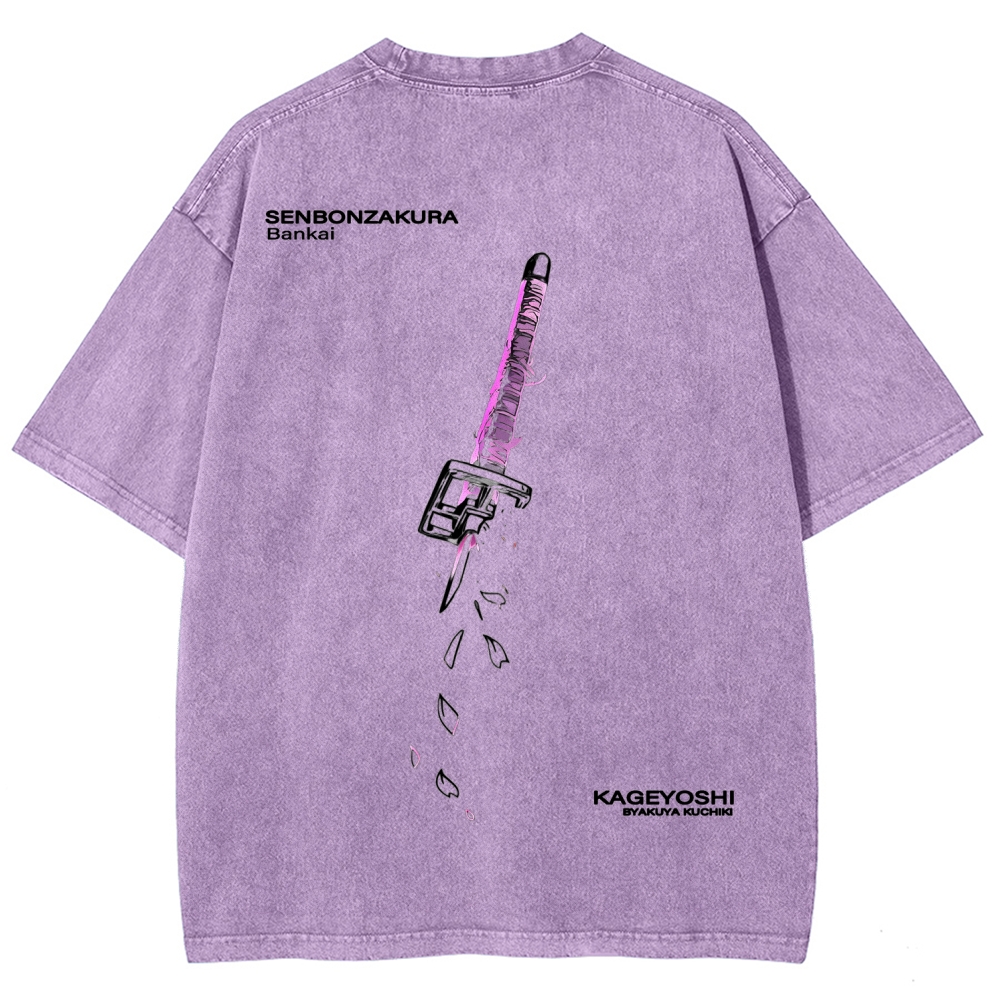 Bleach Unisex Fit Washed T-Shirt 2511000761