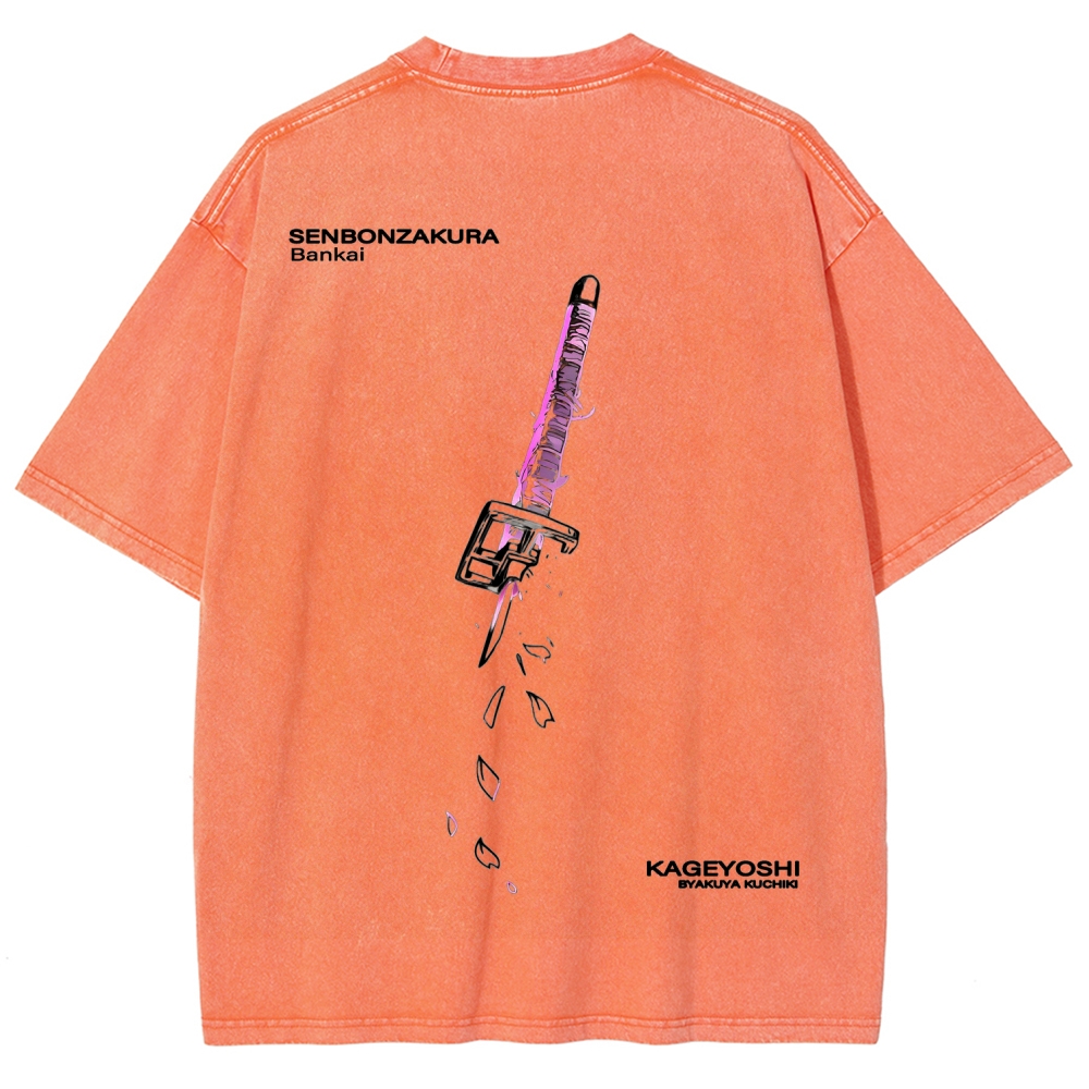 Bleach Unisex Fit Washed T-Shirt 2511000761