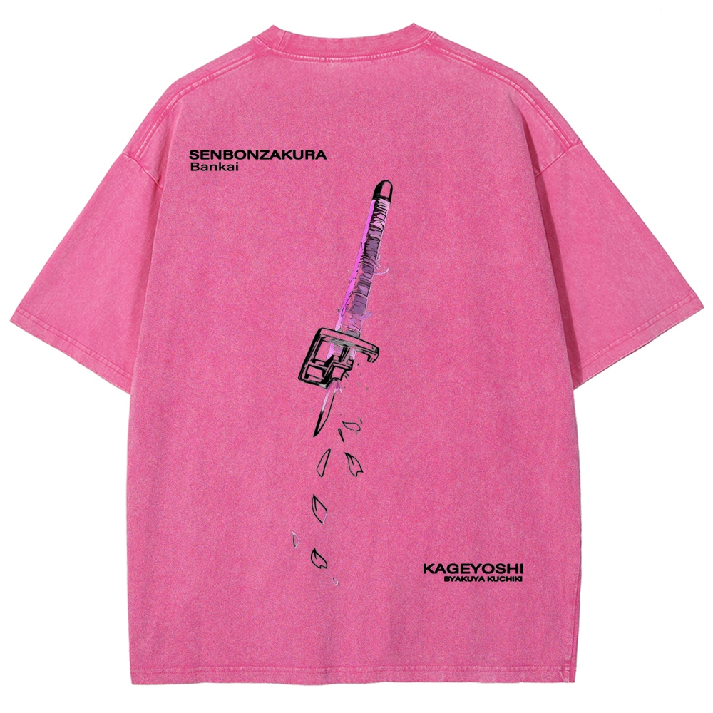 Bleach Unisex Fit Washed T-Shirt 2511000761