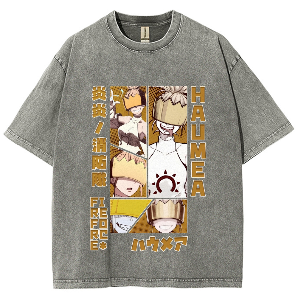 Fire Force Unisex Fit Washed T-Shirt 2511001313