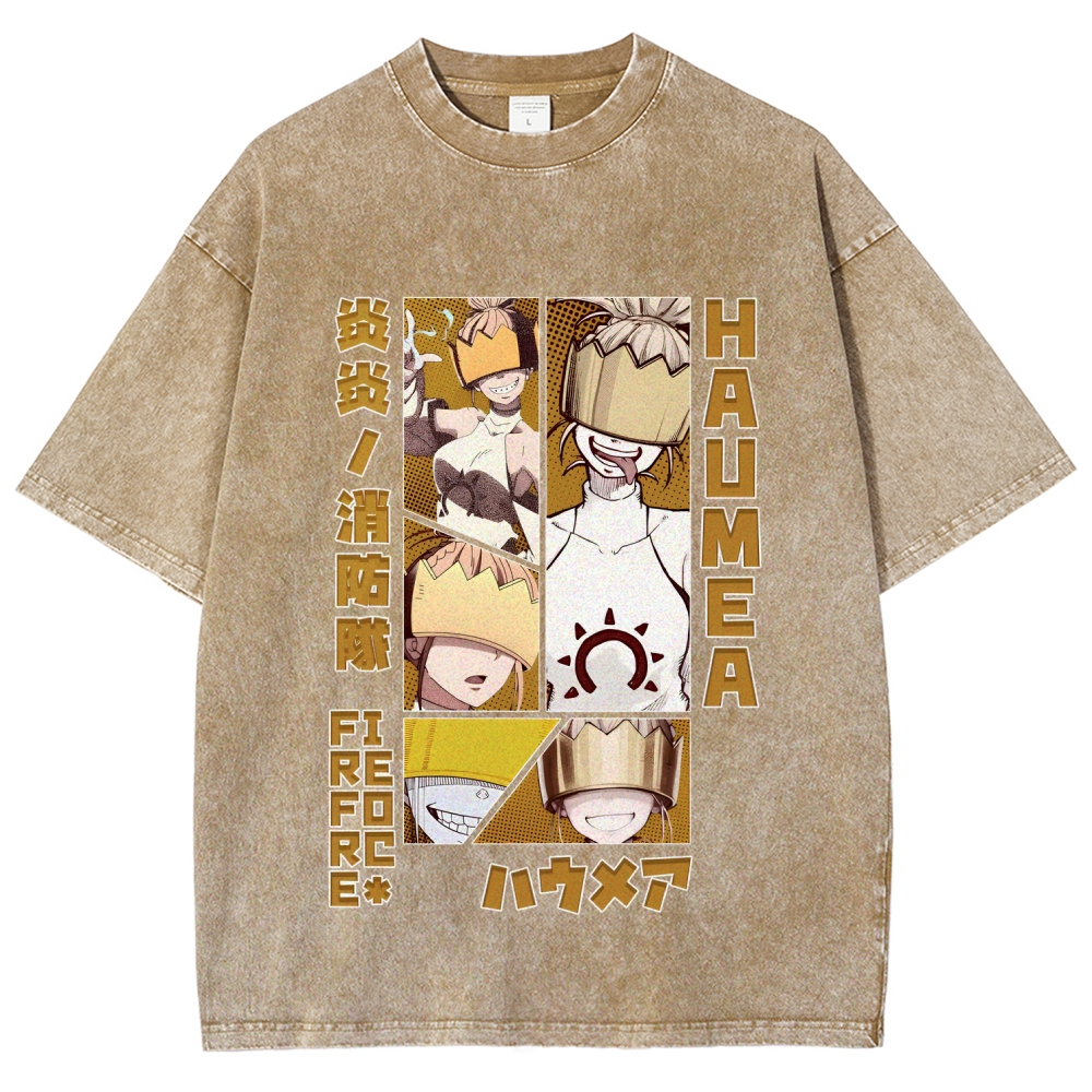 Fire Force Unisex Fit Washed T-Shirt 2511001313