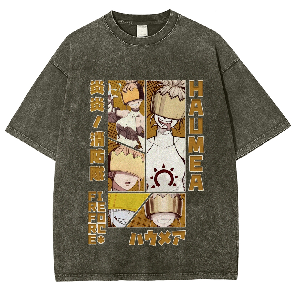 Fire Force Unisex Fit Washed T-Shirt 2511001313