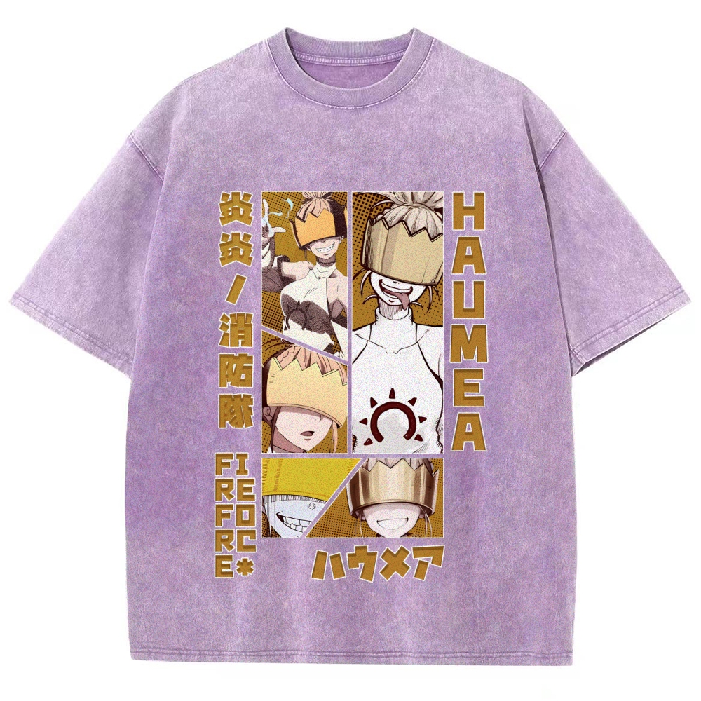 Fire Force Unisex Fit Washed T-Shirt 2511001313