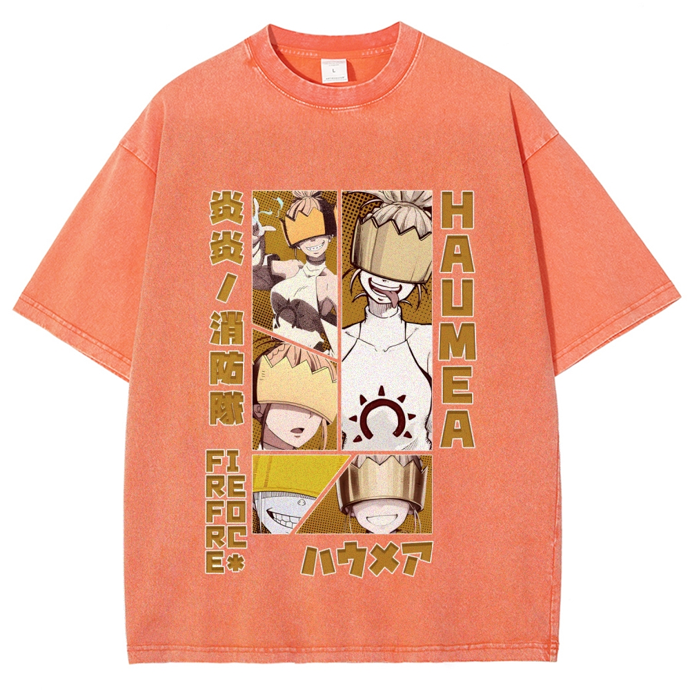 Fire Force Unisex Fit Washed T-Shirt 2511001313